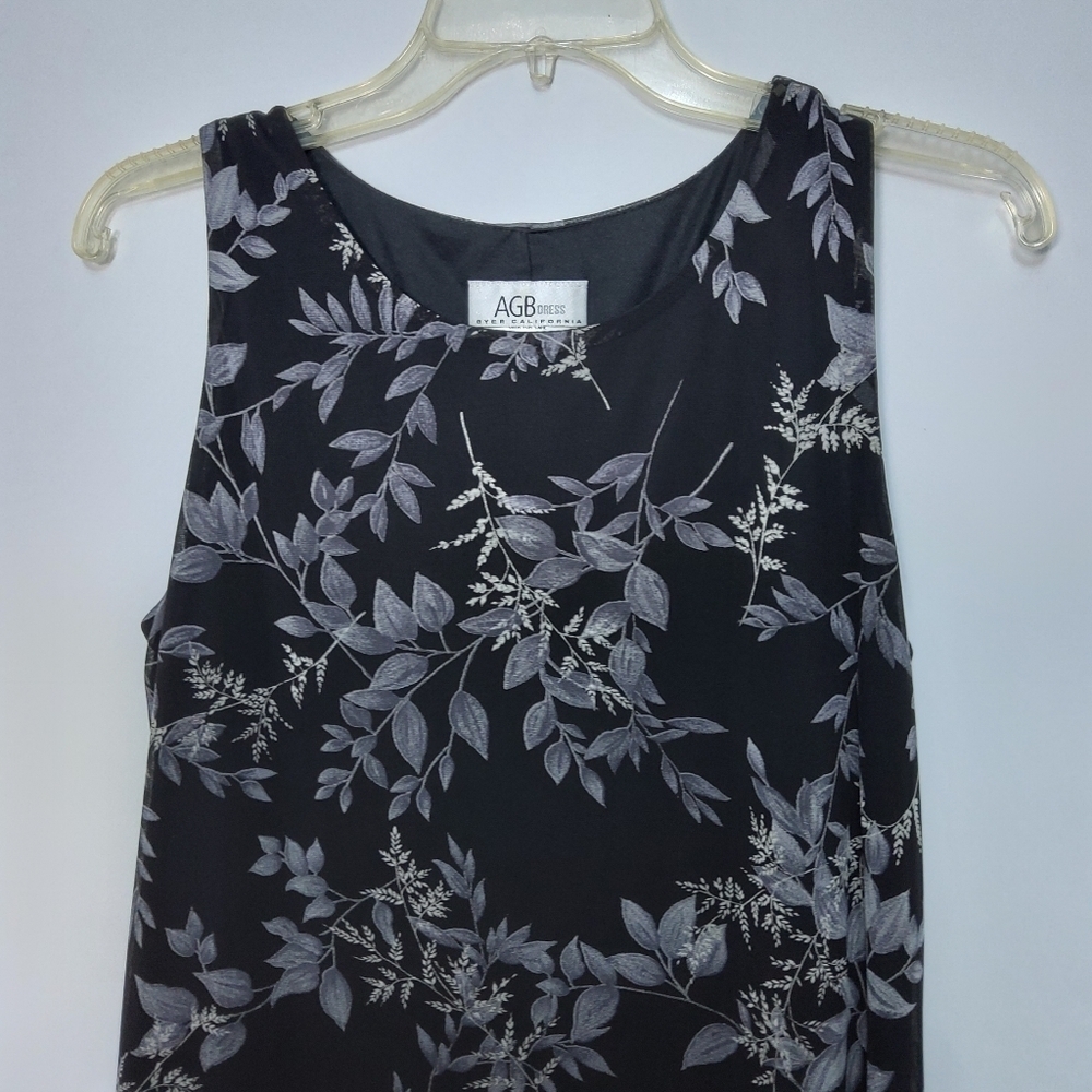 AGB BYER FAUNA PATTERNED DRESS 12 - Picture 3 of 5